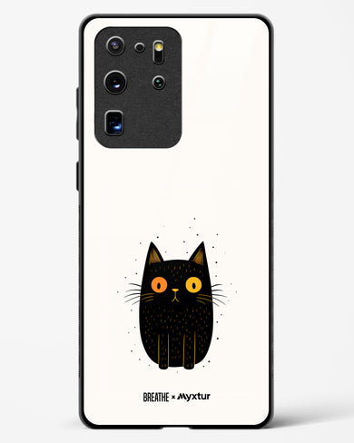 Purrplexed [BREATHE] Glass Case Phone Cover-(Samsung)