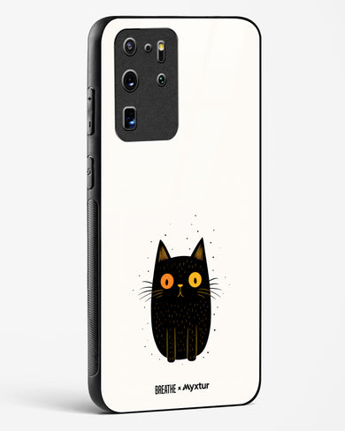 Purrplexed [BREATHE] Glass Case Phone Cover-(Samsung)