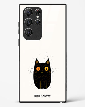Purrplexed [BREATHE] Glass Case Phone Cover (Samsung)