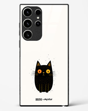 Purrplexed [BREATHE] Glass Case Phone Cover (Samsung)