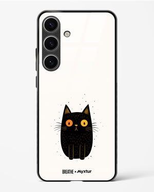 Purrplexed [BREATHE] Glass Case Phone Cover (Samsung)