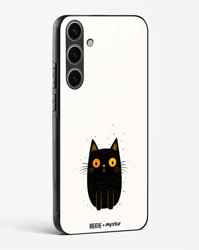 Purrplexed [BREATHE] Glass Case Phone Cover-(Samsung)