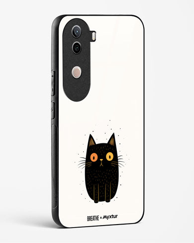 Purrplexed [BREATHE] Glass Case Phone Cover (Vivo)