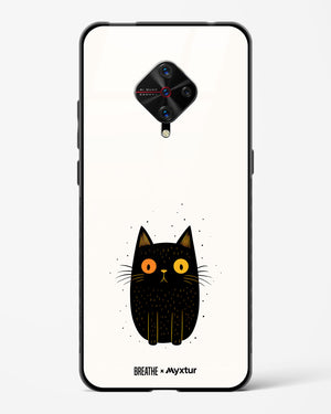 Purrplexed [BREATHE] Glass Case Phone Cover (Vivo)