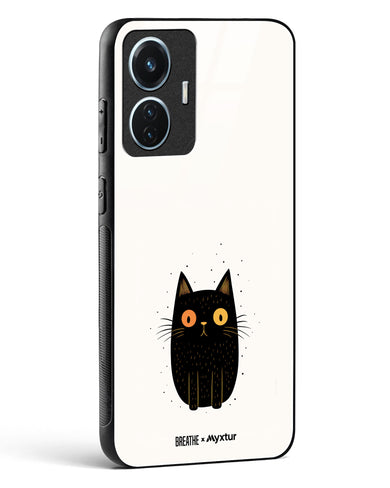 Purrplexed [BREATHE] Glass Case Phone Cover (Vivo)