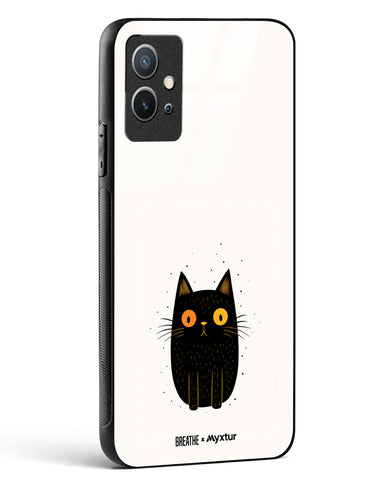 Purrplexed [BREATHE] Glass Case Phone Cover-(Vivo)