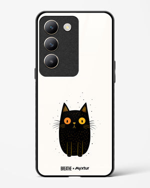 Purrplexed [BREATHE] Glass Case Phone Cover (Vivo)