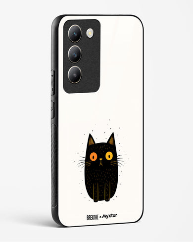 Purrplexed [BREATHE] Glass Case Phone Cover (Vivo)
