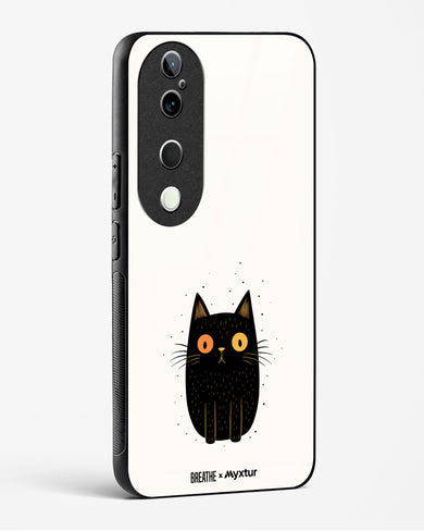 Purrplexed [BREATHE] Glass Case Phone Cover (Vivo)