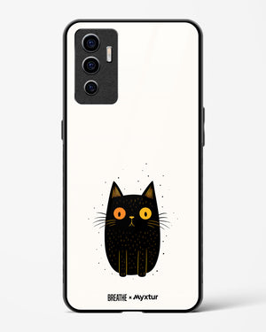 Purrplexed [BREATHE] Glass Case Phone Cover-(Vivo)