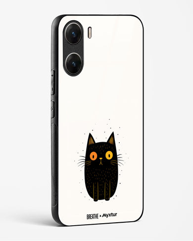 Purrplexed [BREATHE] Glass Case Phone Cover-(Vivo)