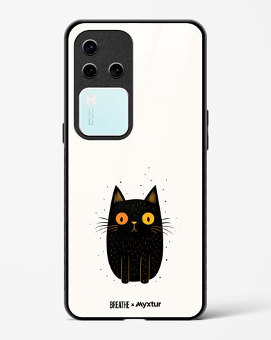 Purrplexed [BREATHE] Glass Case Phone Cover (Vivo)