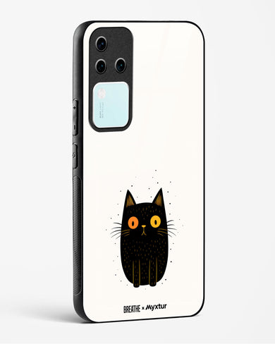Purrplexed [BREATHE] Glass Case Phone Cover (Vivo)