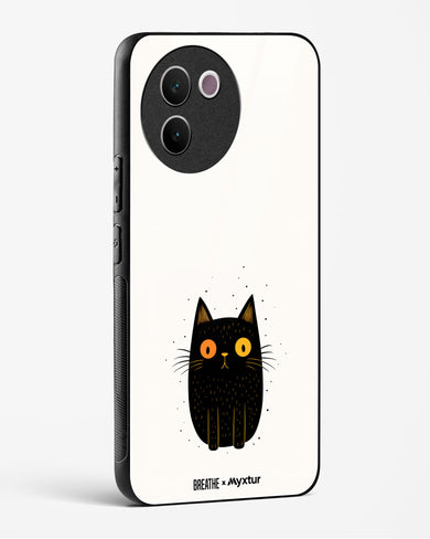 Purrplexed [BREATHE] Glass Case Phone Cover (Vivo)