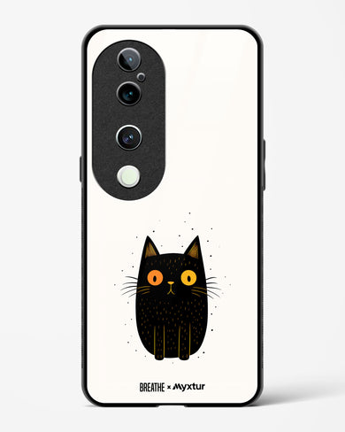 Purrplexed [BREATHE] Glass Case Phone Cover (Vivo)