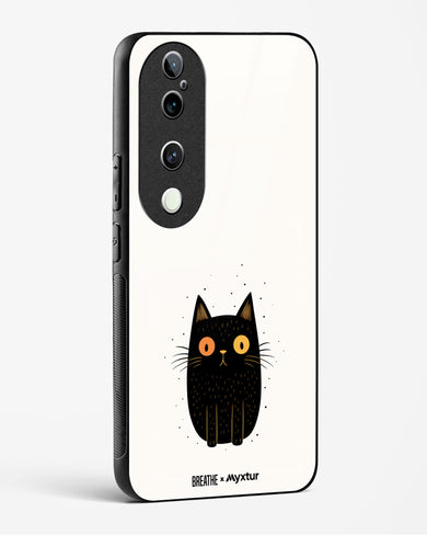 Purrplexed [BREATHE] Glass Case Phone Cover (Vivo)
