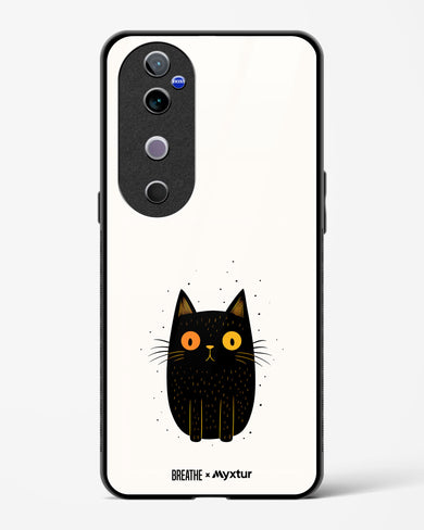 Purrplexed [BREATHE] Glass Case Phone Cover (Vivo)