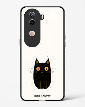 Purrplexed [BREATHE] Glass Case Phone Cover (Vivo)