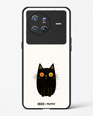 Purrplexed [BREATHE] Glass Case Phone Cover-(Vivo)