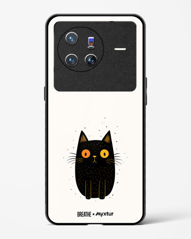 Purrplexed [BREATHE] Glass Case Phone Cover-(Vivo)