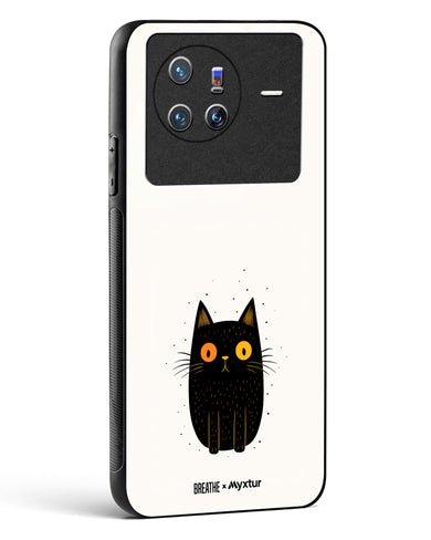 Purrplexed [BREATHE] Glass Case Phone Cover-(Vivo)