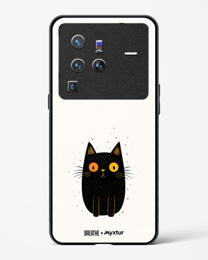 Purrplexed [BREATHE] Glass Case Phone Cover (Vivo)