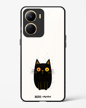 Purrplexed [BREATHE] Glass Case Phone Cover-(Vivo)