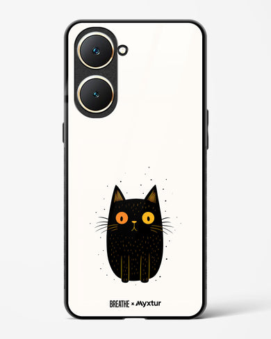 Purrplexed [BREATHE] Glass Case Phone Cover (Vivo)