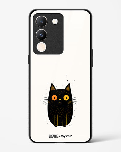 Purrplexed [BREATHE] Glass Case Phone Cover (Vivo)