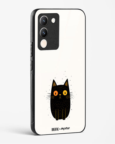 Purrplexed [BREATHE] Glass Case Phone Cover (Vivo)