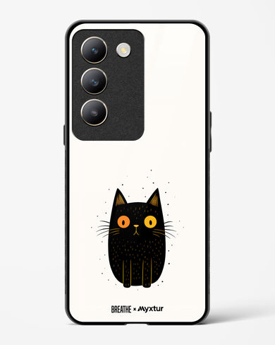 Purrplexed [BREATHE] Glass Case Phone Cover (Vivo)