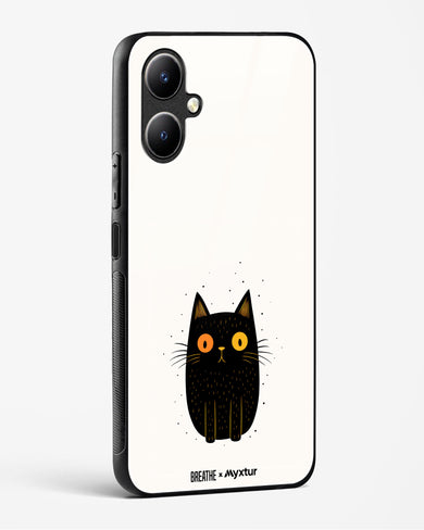 Purrplexed [BREATHE] Glass Case Phone Cover-(Vivo)