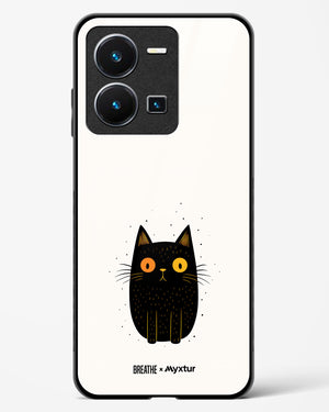 Purrplexed [BREATHE] Glass Case Phone Cover-(Vivo)