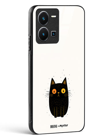 Purrplexed [BREATHE] Glass Case Phone Cover-(Vivo)