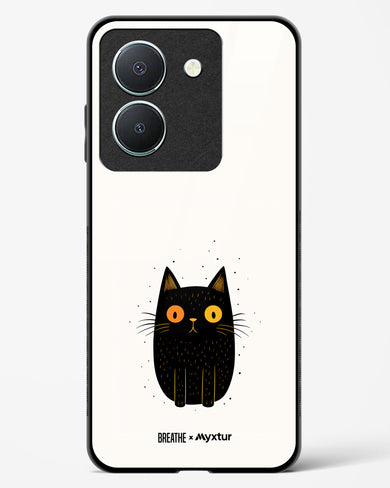 Purrplexed [BREATHE] Glass Case Phone Cover-(Vivo)