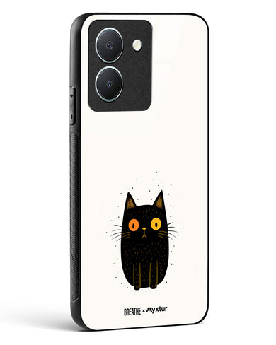 Purrplexed [BREATHE] Glass Case Phone Cover-(Vivo)