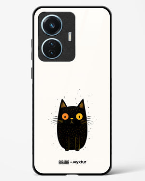 Purrplexed [BREATHE] Glass Case Phone Cover (Vivo)