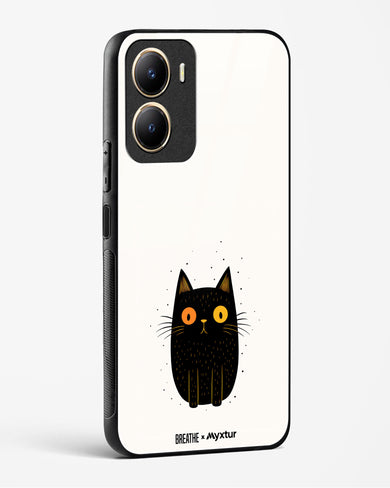 Purrplexed [BREATHE] Glass Case Phone Cover-(Vivo)