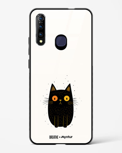 Purrplexed [BREATHE] Glass Case Phone Cover-(Vivo)