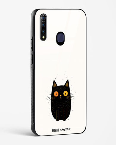 Purrplexed [BREATHE] Glass Case Phone Cover-(Vivo)