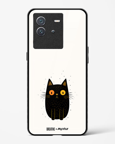 Purrplexed [BREATHE] Glass Case Phone Cover (Vivo)