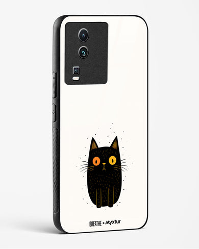 Purrplexed [BREATHE] Glass Case Phone Cover-(Vivo)