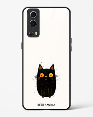 Purrplexed [BREATHE] Glass Case Phone Cover (Vivo)