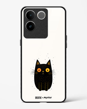 Purrplexed [BREATHE] Glass Case Phone Cover (Vivo)