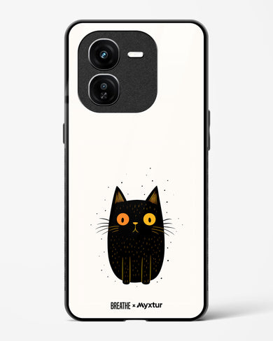 Purrplexed [BREATHE] Glass Case Phone Cover (Vivo)