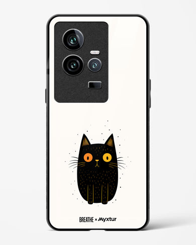 Purrplexed [BREATHE] Glass Case Phone Cover-(Vivo)