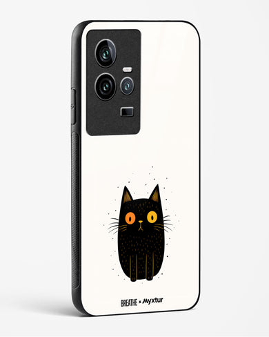 Purrplexed [BREATHE] Glass Case Phone Cover-(Vivo)