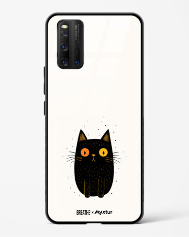 Purrplexed [BREATHE] Glass Case Phone Cover-(Vivo)