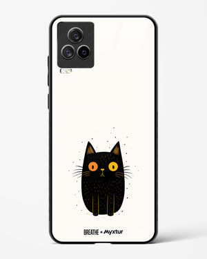 Purrplexed [BREATHE] Glass Case Phone Cover-(Vivo)