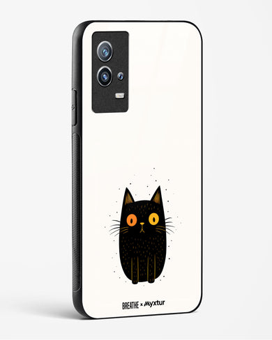 Purrplexed [BREATHE] Glass Case Phone Cover-(Vivo)